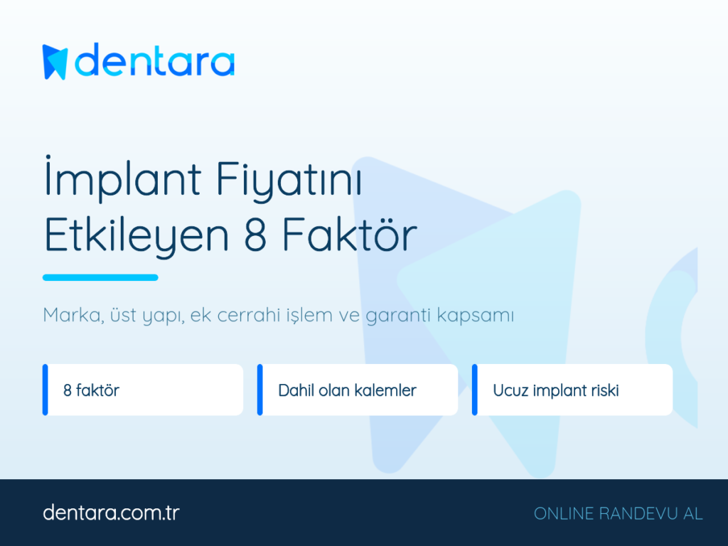 İmplant Fiyatını Etkileyen 8 Faktör
